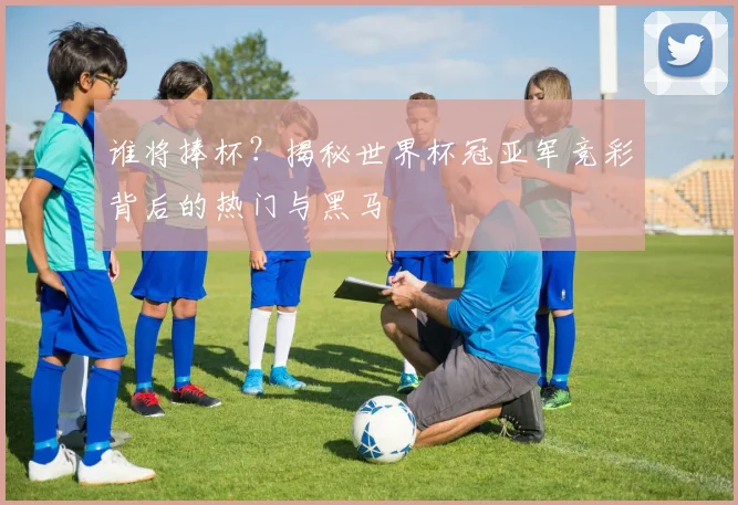 谁将捧杯?揭秘世界杯冠亚军竞彩背后的热门与黑马