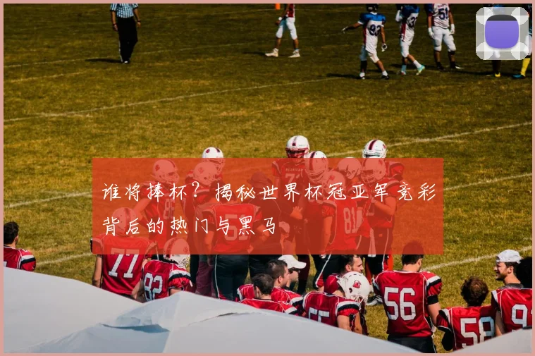 谁将捧杯？揭秘世界杯冠亚军竞彩背后的热门与黑马