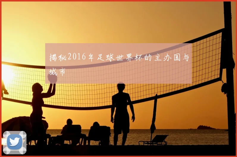 揭秘2016年足球世界杯的主办国与城市